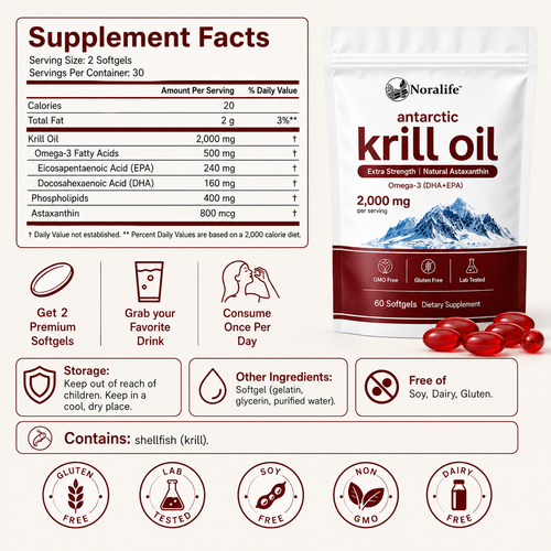 Noralife™ Antarctic Krill Oil