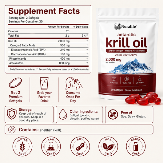 Noralife™ Antarctic Krill Oil