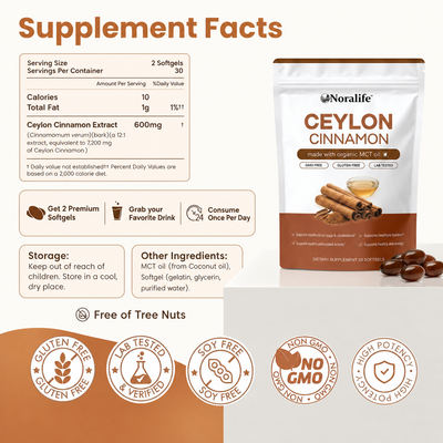 Noralife™ Ceylon Cinnamon - ED