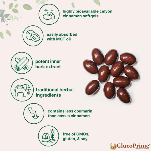 GlucoPrime™ Ceylon Cinnamon