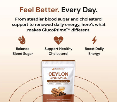 GlucoPrime™ Ceylon Cinnamon